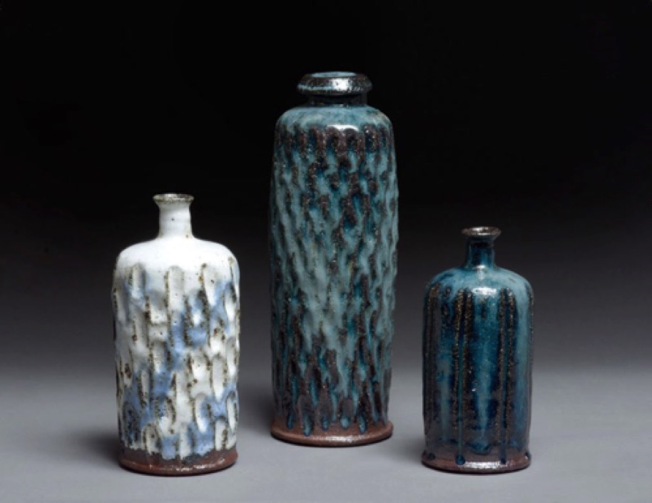 #43 Bottles. Flasker , H 19 cm H 27 cm H 16.5 cm